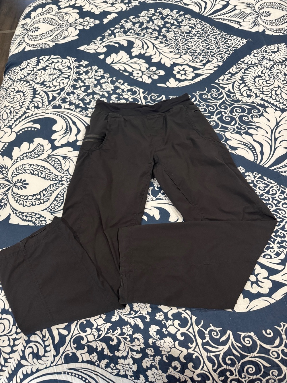 lululemon athletica Black Straight-Leg Pants